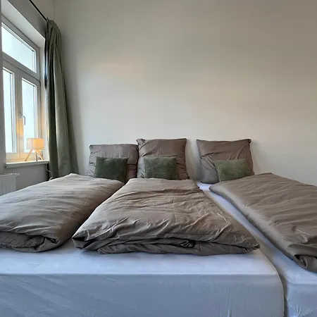 Zentrale Altstadtferienwohnung - Ruhig I Grosse Terrasse I Kostenfreier Parkplatz I Trockner I Xxl Bett Lägenhet *